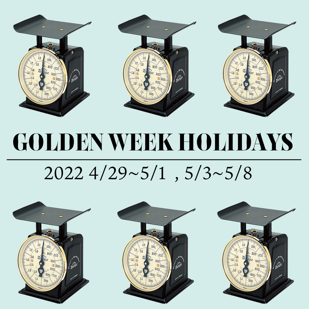 Notice of Golden week holidays