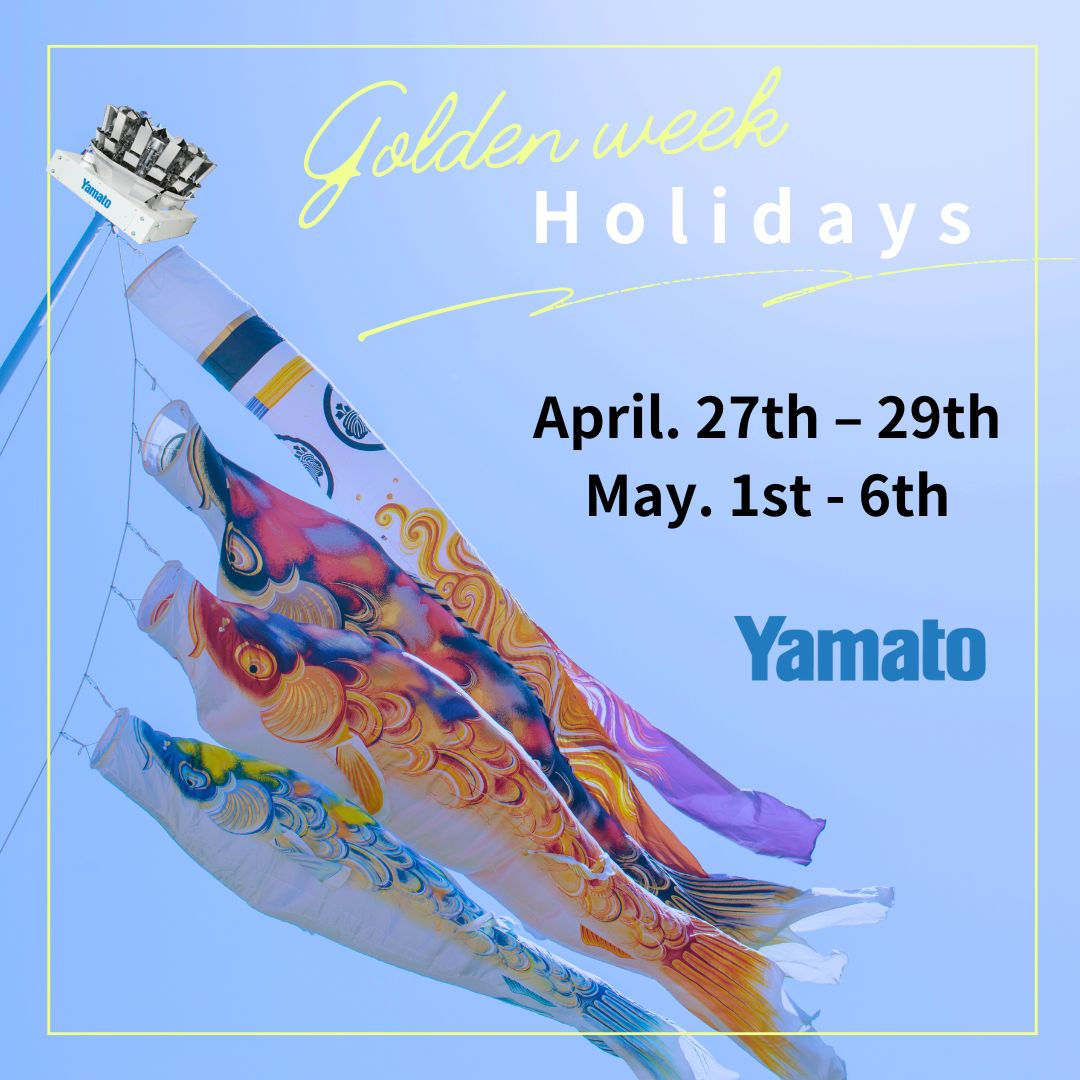 Notice of Golden week holidays