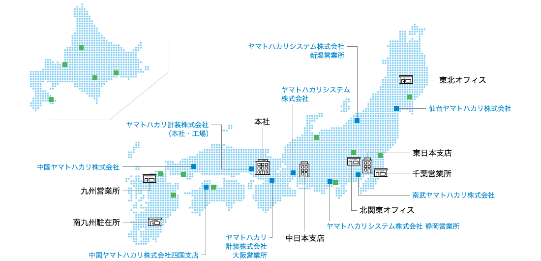 国内ネットワーク 会社情報 大和製衡株式会社 計量 計測器 はかりの総合メーカー