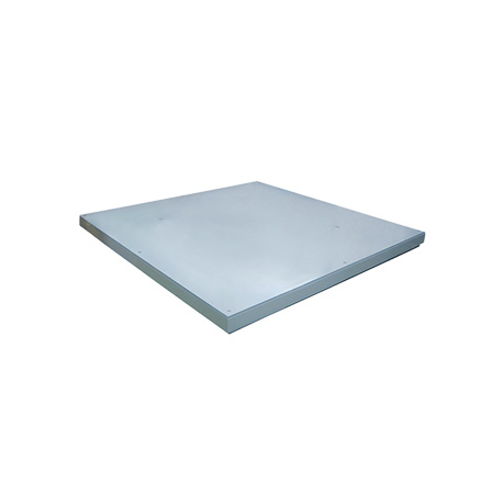 Low-profile Digitsl Floor Scale in stainless steel