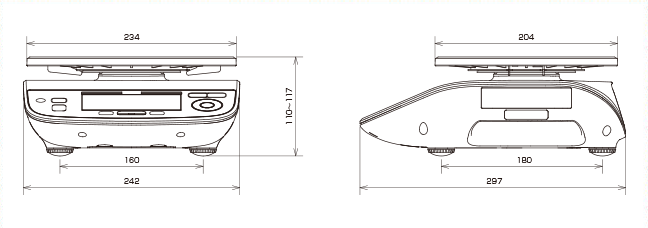Pack NAVI | 大和製衡のはかり